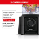 Liquidificador Power Max 700W 3,1L Preto