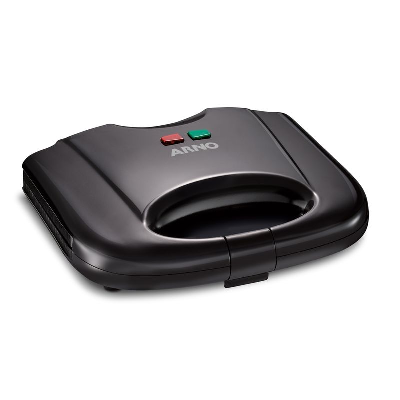 Sanduicheira Compacta Preta