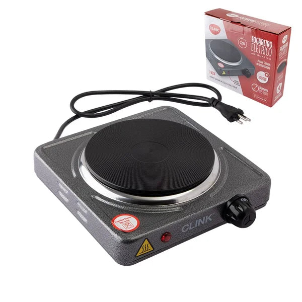 Fogareiro Elétrico 1 Boca 1000w 220v