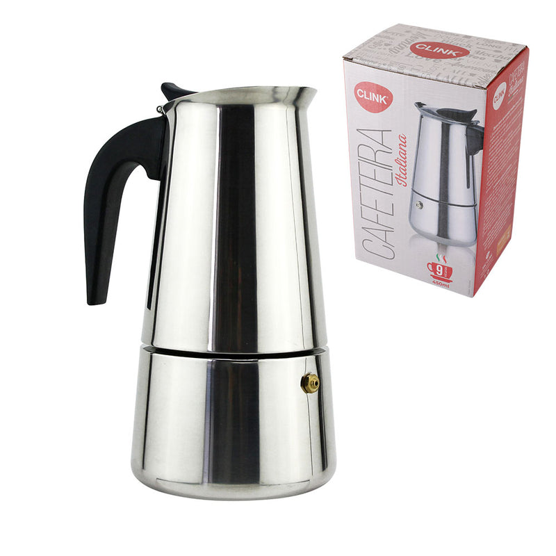 Cafeteira Italiana 9 Xícaras Inox
