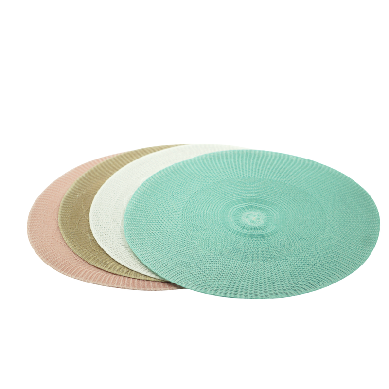 Lugar Americano Redondo Mandala Poliéster 38cm