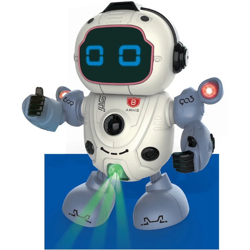 Robô Dance Eletrônico com Luz e Som