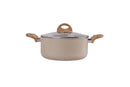 Jogo de Panelas Ceramic Life Smart Plus Areia 5 Peças
