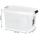 Organizador Multiuso Flex Cristal 29L