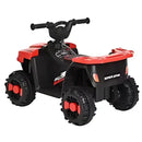 Mini Quadriciclo Elétrico Infantil Vermelho 6V