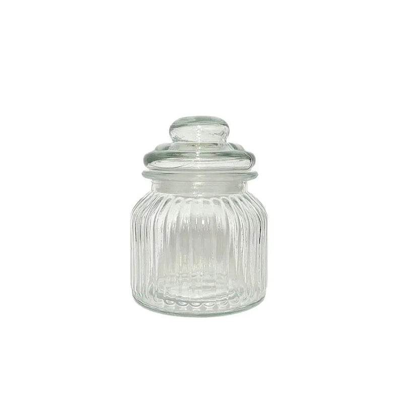 Pote Sleek com Tampa Vidro 600mL