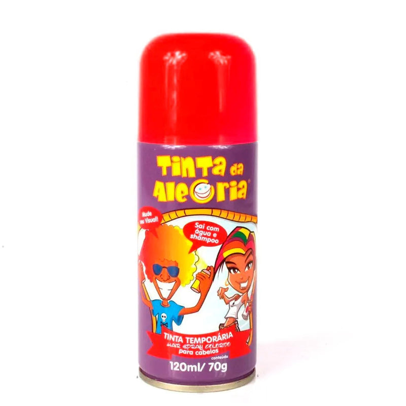 Tinta da Alegria Spray Vermelho 150ml