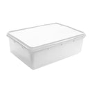 Caixa Organizadora Retangular Empilhável e Hermética 11L