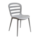 Jogo de Mesa e 4 Cadeiras Branca para Área Externa