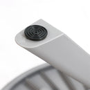 Jogo de Mesa e 4 Cadeiras Branca para Área Externa