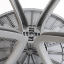 Jogo de Mesa e 4 Cadeiras Branca para Área Externa