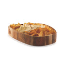 Bowl Concreta em Madeira Teca com Tampa em Pedra Sabão