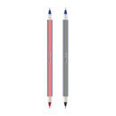 Caneta Esferográfica Doble 2 Unidades