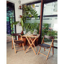 Cadeira Dobrável Potenza Marrom