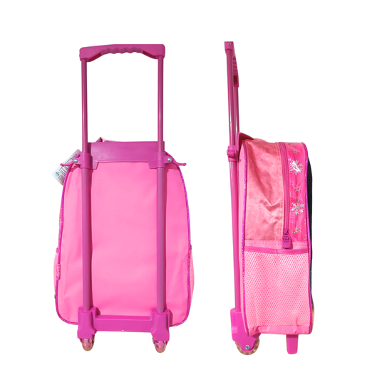 Kit Mochila de Rodinha + Lancheira + Estojo Infantil I Love Ballet