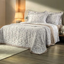 Jogo de Colcha Queen 3pcs Cetim 300 Fios Aurora