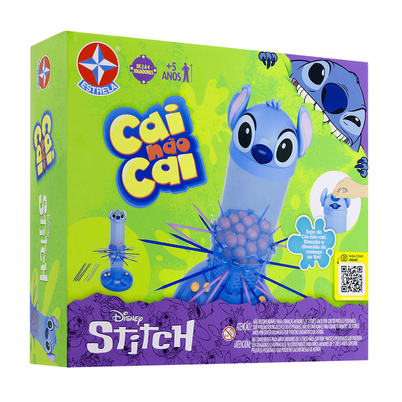 Jogo Cai Não Cai Stitch