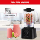 Liquidificador Power Max 700W 3,1L Preto