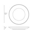 Prato Raso Coup Stoneware Asteca 19cm