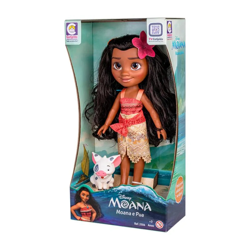 Boneca Moana e Pua Vinil