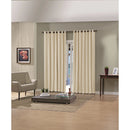 Cortina Lisa Pratika Tecido com Forro Bege 3,6x2,5m