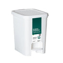 Lixeira com Pedal Linea Branca 12L