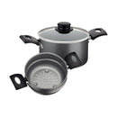 Cuscuzeira Turim Chumbo 16cm