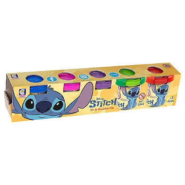 Kit De Massinhas 50g Stitch Disney