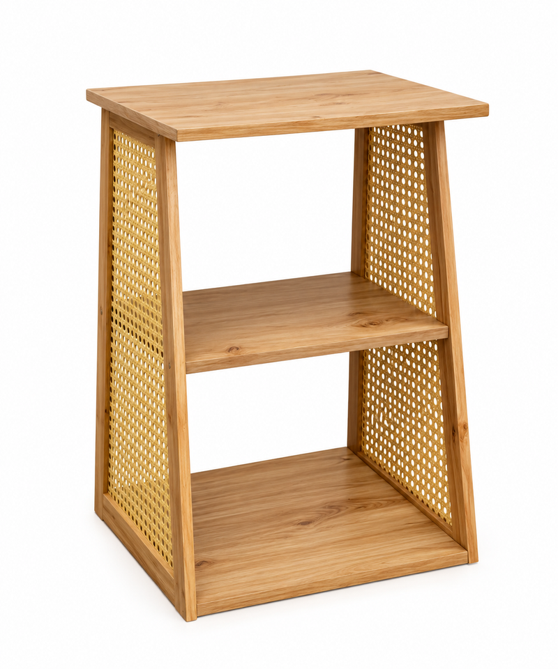 Mesa de Cabeceira Lateral Rattan