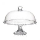 Prato para Bolo com Pé e Tampa Diamond