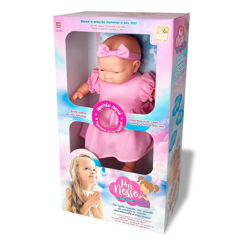 Boneca Baby Oração Pai Nosso