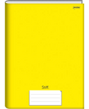 Caderno Stiff Brochura 1/4 96 Folhas Amarelo