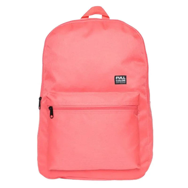 Mochila de Costas Juvenil Full Color Pink 17,5"