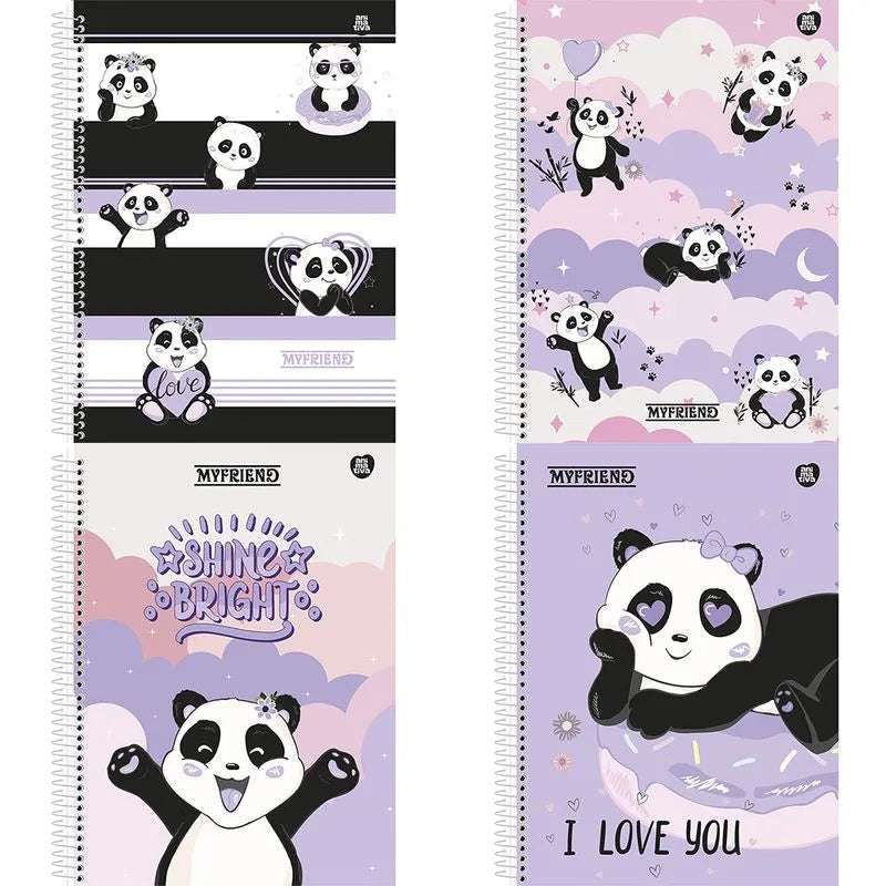 Caderno CD My Friend 10 Matérias