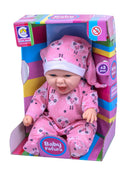Boneca Baby Fofura Com Touca