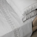 Jogo de Cama Percal Soft Rendado Queen 300 Fios