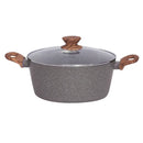 Caçarola Indução Cerâmica Style Cook Grafito 28cm
