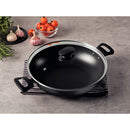 Panela Wok Loreto Grafite 3,3L 28cm
