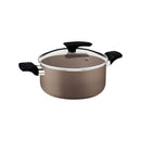 Jogo de Panelas Milazzo Amêndoa 5 Peças