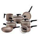 Jogo de Panelas Milazzo Amêndoa 7 Peças