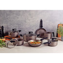 Jogo de Panelas Milazzo Amêndoa 7 Peças