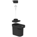 Dispenser de Detergente e Organizador Trium Preto 650mL