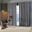 Cortina Pratika Lisa Slim Cinza Escuro 2,0x1,6m