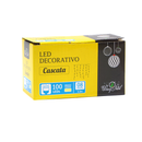 Cascata Natalina Led Amarelo 100 Lâmpadas 2,3m