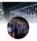 Cascata Natalina Led Branco 240 Lâmpadas 4,3m