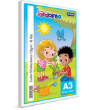 Resma Papel A3 Desenho Branco Jandainha 50 Folhas
