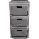 Gaveteiro de Chão Juta 3 Gavetas 15L