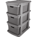 Gaveteiro de Chão Juta 3 Gavetas 15L