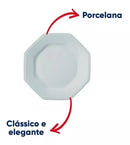 Prato Sobremesa Prisma 20cm