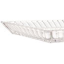 Travessa de Cristal com Pé Lys 34x17x11cm
